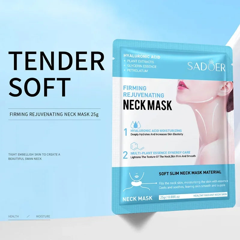 Hyaluronic Acid Neck Mask with Collagen